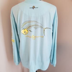 Mens Hook & Tackle LS Quick Dry shirt